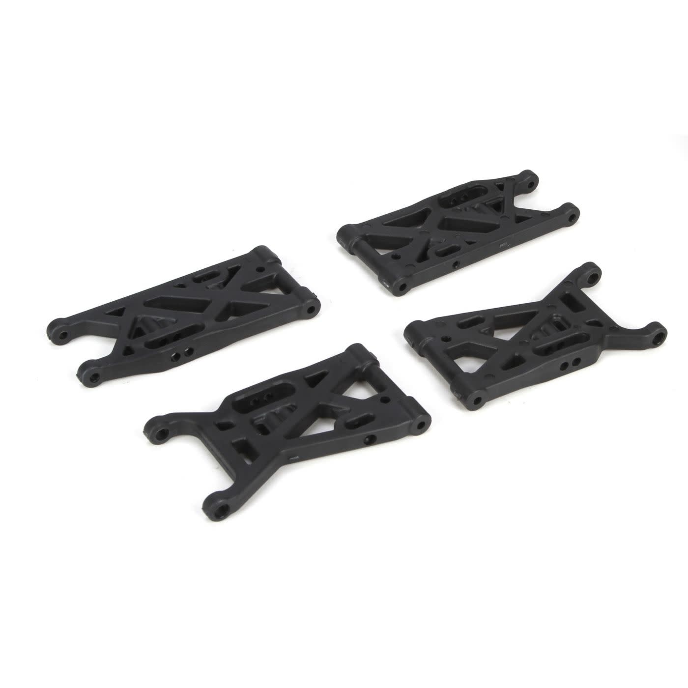 LOSB1886 FRONT/REAR SUSPENSION ARM SET: MINI 8IGHT, DB