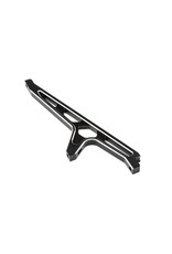 LOSI LOS351004 CHASSIS BRACE, FRONT, BLACK, ALUMINUM: MTXL