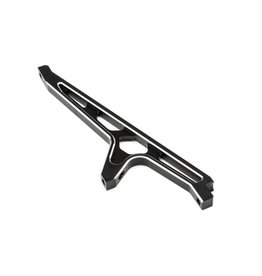 LOSI LOS351004 CHASSIS BRACE, FRONT, BLACK, ALUMINUM: MTXL