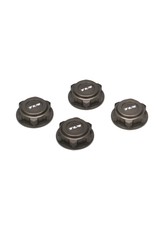 TLR TLR3538 COVERED 17MM WHEEL NUTS, ALUM: 8B/8T 2.0