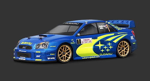 HPI17505 SUBARU IMPREZA WRX BODY: CLEAR