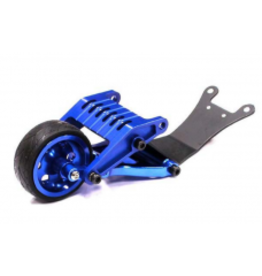 INTEGY INTT8003BL BILLET MACHINED WHEELIE BAR: BLUE