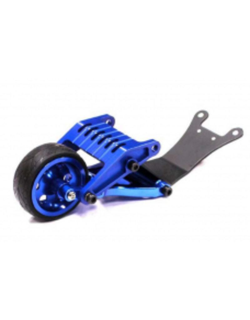 INTEGY INTT8003BL BILLET MACHINED WHEELIE BAR: BLUE