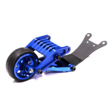 INTT8003BL BILLET MACHINED WHEELIE BAR: BLUE