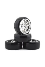 INTEGY INTC23244 TYPE V DRIFT WHEELS & TIRES (4)