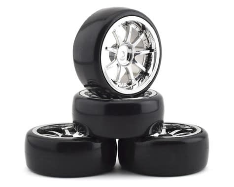 INTC23244 TYPE V DRIFT WHEELS & TIRES (4)