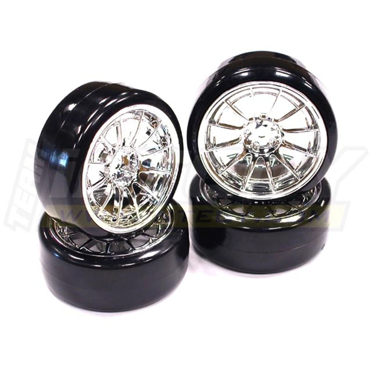 INTC23243 TYPE IV DRIFT WHEELS & TIRES (4)