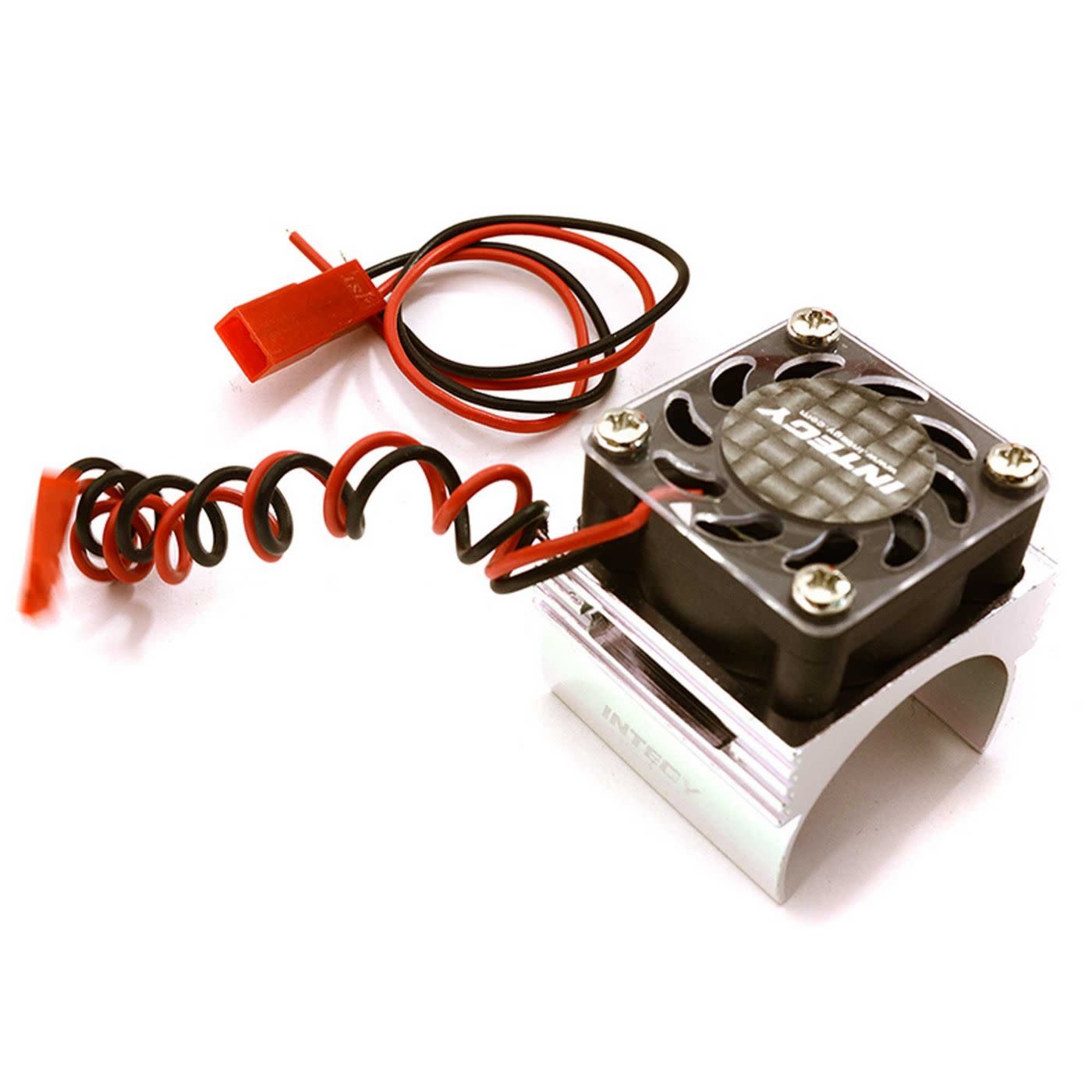 INTC23141S 1/16 MOTOR HEATSINK & COOLING FAN: SILVER