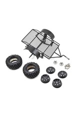 YEAH RACING YEA-YA-0405 1/10 SCALE UTILITY LEAF SPRING TRAILER