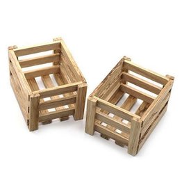YEAH RACING YEAYA0400 SCALE WOODEN CRATES