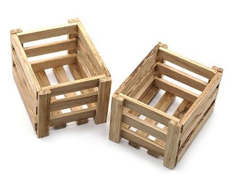 YEAYA0400 SCALE WOODEN CRATES