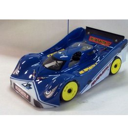 DELTA PLASTIK USA DP0151/2 DP01 1/8 SCALE GT SPEED RUN BODY: CLEAR