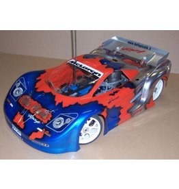 DELTA PLASTIK USA DP0122S MCLAREN 2 1/8 SCALE BODY: CLEAR