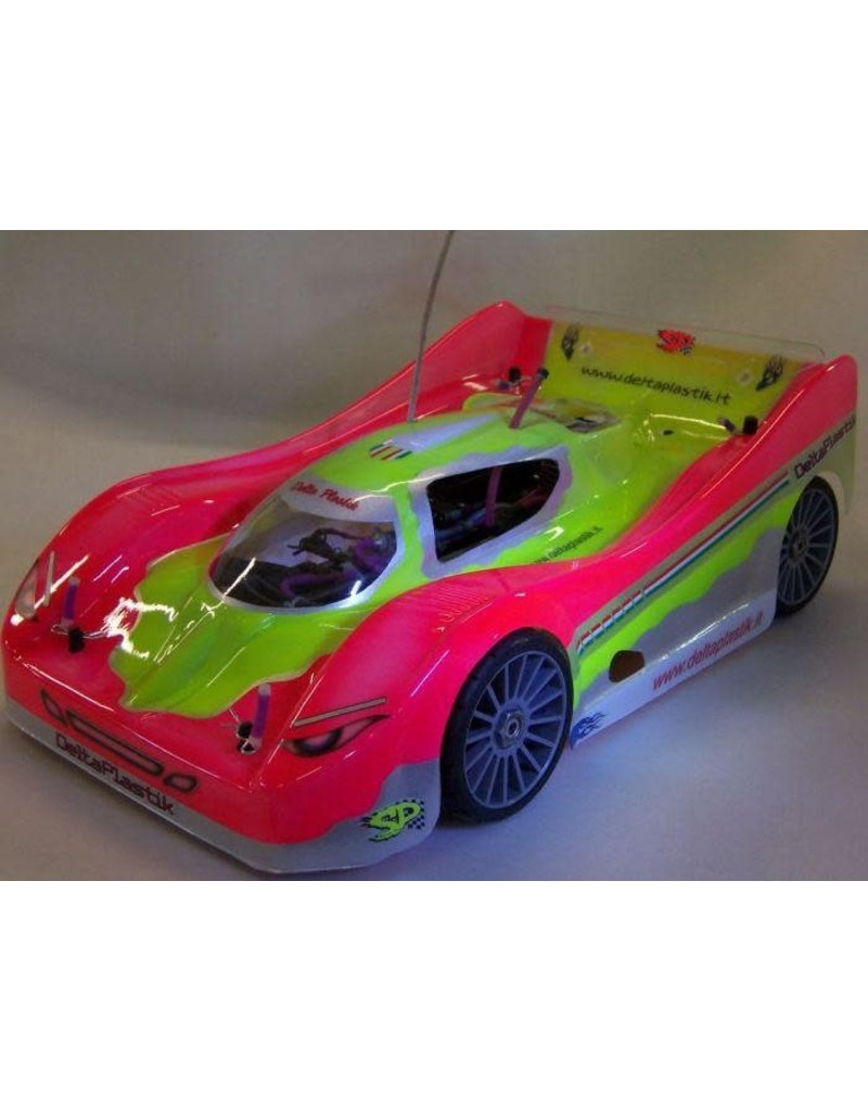 DELTA PLASTIK USA DP0149/2 ALTIS RALLY 2.3 1/8 SCALE GT SPEED RUN BODY: CLEAR