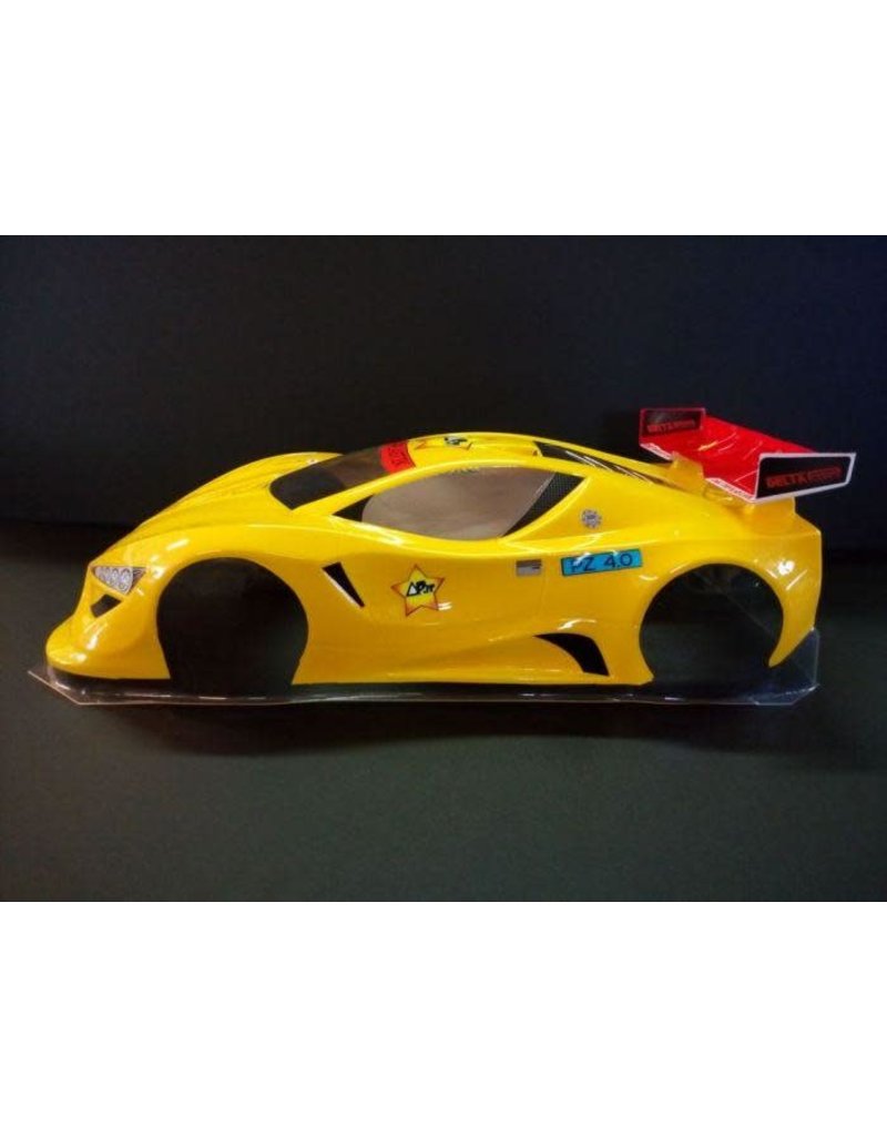 DELTA PLASTIK USA DP0173/2 PZ4.0 1/8 SCALE BODY: CLEAR