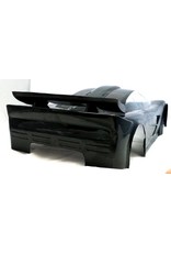 DELTA PLASTIK USA DP7500/2 MCLAREN GTR 1 1/8 SCALE GT2 SPEED RUN BODY: CLEAR