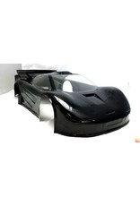DELTA PLASTIK USA DP7500/2 MCLAREN GTR 1 1/8 SCALE GT2 SPEED RUN BODY: CLEAR