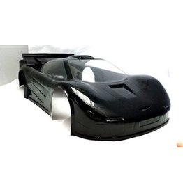 DELTA PLASTIK USA DP7500/2 MCLAREN GTR 1 SPEED RUN BODY: CLEAR