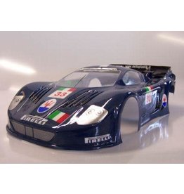 DELTA PLASTIK USA DP0127/2 MASERATI MC12 1/8 SCALE GT BODY: CLEAR
