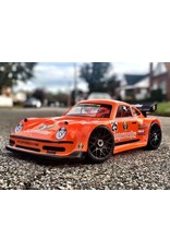 DELTA PLASTIK USA DP0111/2 PORSCHE 911 1/8 SCALE GT BODY: CLEAR