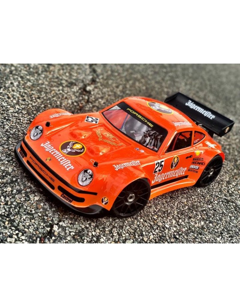 DELTA PLASTIK USA DP0111/2 PORSCHE 911 1/8 SCALE GT BODY: CLEAR