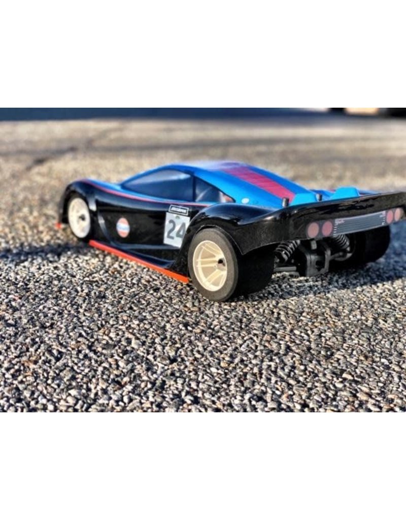 DELTA PLASTIK USA DP0094S/2 MCLAREN GTR 1/8 SCALE GP BODY: CLEAR