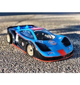 DELTA PLASTIK USA DP0094S/2 MCLAREN GTR 1/8 SCALE GP BODY: CLEAR