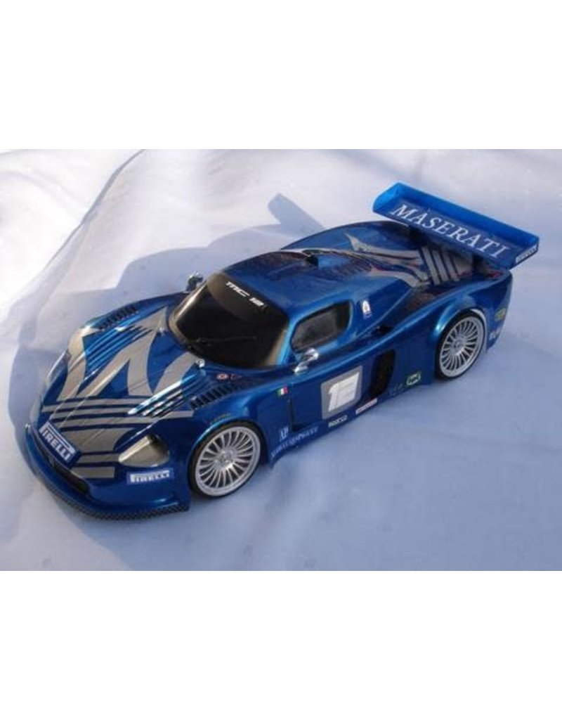 DELTA PLASTIK USA DP0407/1.5 MC12 1/10 SCALE SPEED RUN BODY: CLEAR