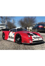DELTA PLASTIK USA DP7503/2 PORSCHE GT2 1/8 SCALE GT2 BODY: CLEAR