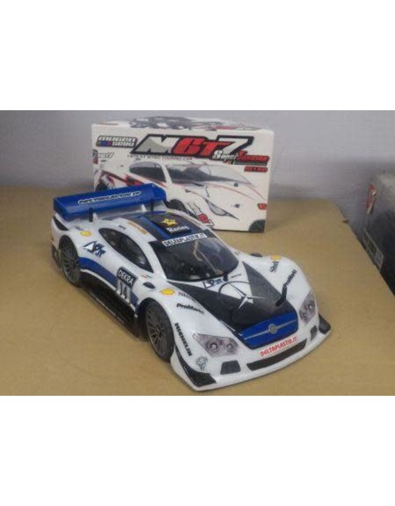 DELTA PLASTIK USA DP0159/2 MERCEDES AMG DTM 1/8 SCALE SPEED RUN BODY: CLEAR
