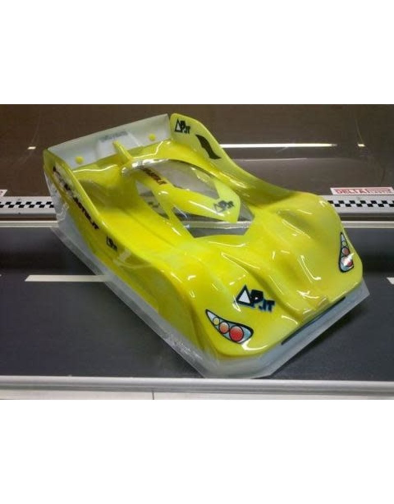 DELTA PLASTIK USA DPC147S DOME CONCEPT 1/8 SCALE GT SPEED RUN BODY: CLEAR