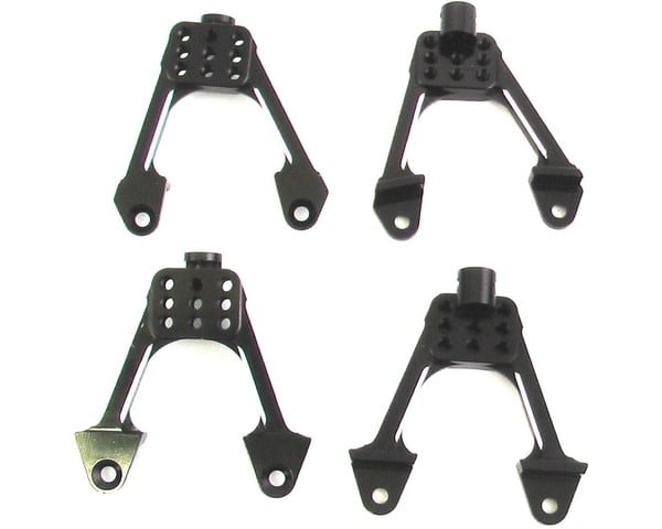 HRASCX28301 ALUMINUM FRONT REAR SHOCK TOWER: SCX10