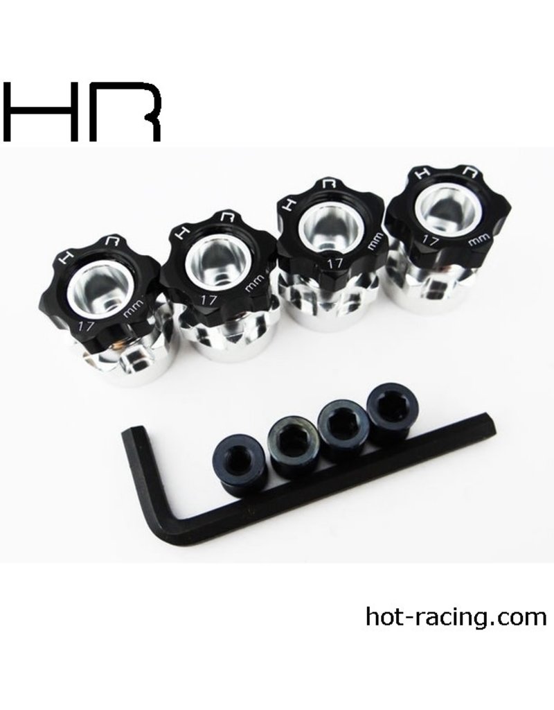HOT RACING HRAWH17HS01 12MM TO 17MM W/6MM OFFSET