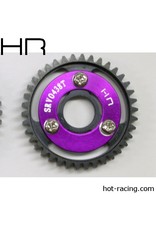 HOT RACING HRASRVO438 MOD 1 38T HEAVY DUTY STEEL SPUR GEAR FOR TRAXXAS SLAYER 4X4