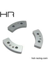 HOT RACING HRATRX15HSL LONG SLIPPER CLUTCH PADS FOR TRAXXAS