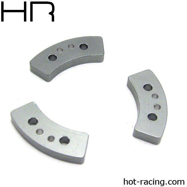 TRX15HSL - Long Hard Anodized Slipper Clutch Pads