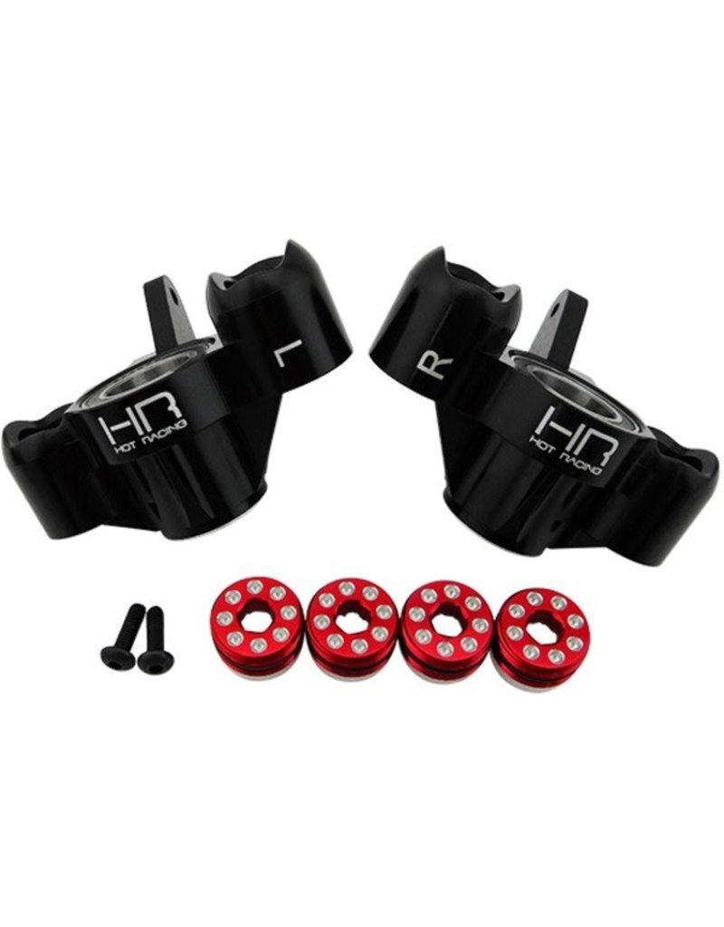 HOT RACING HRAAON21M01 ALUMINUM AXLE CARRIERS "HD BEARINGS" FOR ARRMA 6S