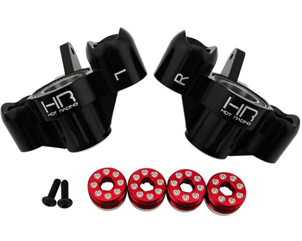 HRAAON21M01 ALUMINUM AXLE CARRIERS "HD BEARINGS" FOR ARRMA 6S