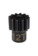 HOT RACING HRASDMD12M06 0.6 MOD PINION GEAR 12T (2MM BORE): STEEL