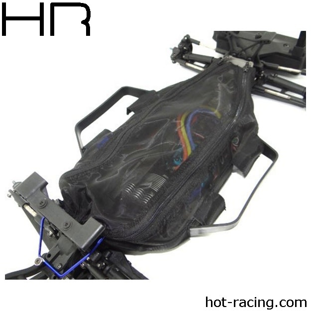 HRALCF16C06 CHASSIS DIRT GUARD COVER FOR TRAXXAS SLASH LCG