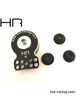 HOT RACING HRASHS88H HEAVY DUTY ALUMINUM SERVO SAVER: BLACK