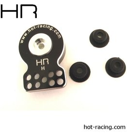 HOT RACING HRASHS88H HEAVY DUTY ALUMINUM SERVO SAVER: BLACK