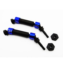 HOT RACING HRAVXS288VX06 UNIVERSAL STEEL DRIVESHAFT FOR TRAXXAS 1/16 VXL