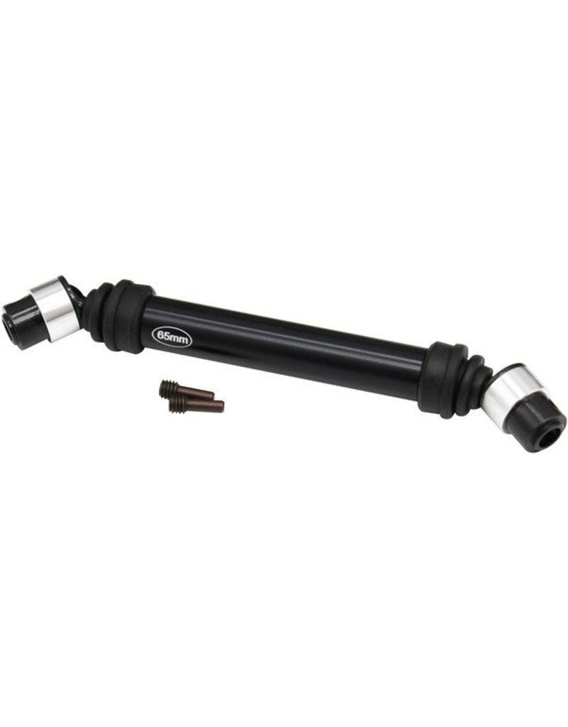 HOT RACING HRACVD120T25 LIGHT WEIGHT METAL CV SPLINED DRIVE SHAFT 120-145MM (1)