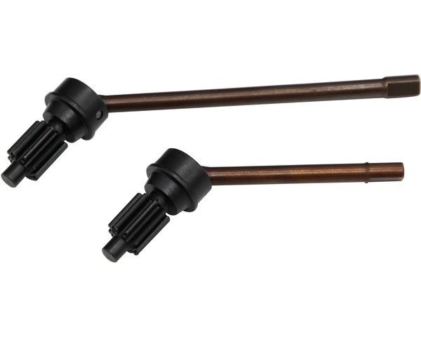 HRASTRXF12SFG SOLID STEEL FRONT AXLE W/ GEAR FOR TRAXXAS TRX4