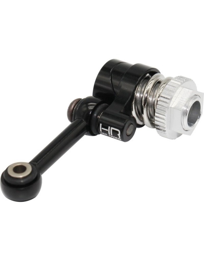 HOT RACING HRATRF48SH25 ALUMINUM HD STEERING W/ 25T SERVO ARM FOR TRAXXAS 4TEC 2.0, 3.0