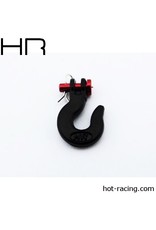 HOT RACING HRACC80901 1/10 SCALE WINCH HOOK: BLACK
