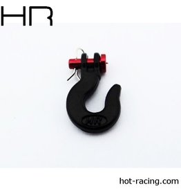 HOT RACING HRACC80901 1/10 SCALE WINCH HOOK: BLACK