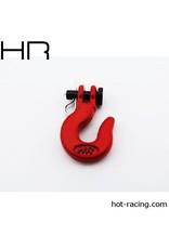 HOT RACING HRACC80902 1/10 SCALE WINCH HOOK: RED