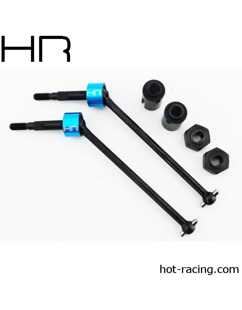 HOT RACING HRASECT288 STL CV AXLE W/ HUBS